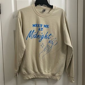 Taylor Swift Midnights Album Sweatshirt size Medium